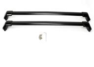 🚘 2012-2016 honda cr-v roof rack cross bars replacement - 150 lbs capacity, aluminum black" logo