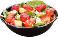 cold salad bowl recyclable restaurantware food service equipment & supplies logo