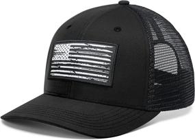 img 4 attached to Boticci American Trucker Adjustable Snapback