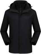 camel crown men’s ski jacket 3 in 1 waterproof winter jacket snow jacket windproof hooded with inner warm fleece coat: ultimate protection for cold weather activities logo