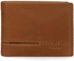 img 4 attached to 👛 Stylish Pepe Jeans Ander Camel Wallet: A Perfect Blend of Fashion and Function