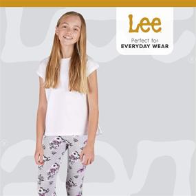 img 1 attached to 👖 Trendy LEE Leggings: Ultra-comfy Girls' Clothing with Stylish Prints