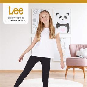 img 2 attached to 👖 Trendy LEE Leggings: Ultra-comfy Girls' Clothing with Stylish Prints