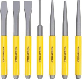 img 2 attached to 🛠️ Enhance Your Precision: Performance Tool W7510 7pc Punch and Chisel Set