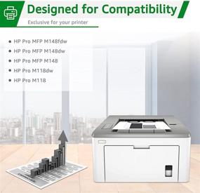 img 2 attached to 🖨️ HP 94X CF294X/94A CF294A Compatible Toner Cartridge (2 Pack) - GREENSKY Replacement for HP M118dw MFP M148dw M148fdw M118 M148 M149 Toner Printer - High Yield, Black