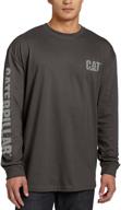 👕 caterpillar trademark banner t shirt: stylish and comfortable men's clothing and shirts logo