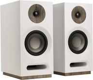 jamo s803w speakers - white finish logo