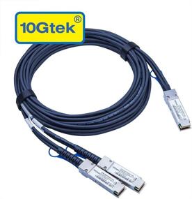 img 3 attached to 🔀 100G QSFP28 to Dual 50G QSFP28 Hybrid DAC Cable vs. Mellanox CAB-Q-2S-100G-1M, 1-Meter: A Comparison
