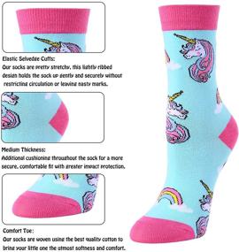 img 1 attached to Novelty Unicorn Rainbow Colorful Cotton