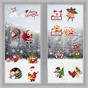 img 4 attached to Sazfli Christmas Self Adhesive Refrigerator Decorations