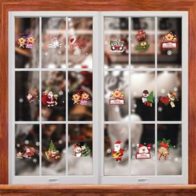 img 1 attached to Sazfli Christmas Self Adhesive Refrigerator Decorations