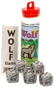 img 4 attached to Unleash the Thrills: Koplow Games Wolf Dice Game