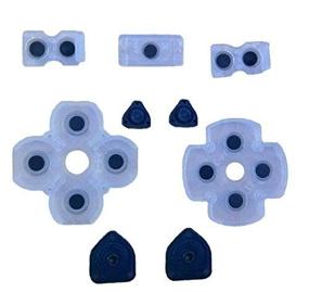 img 1 attached to 🎮 Enhance Your PS4 Controller with Honbay's Complete Replacement Keypad Button Kit