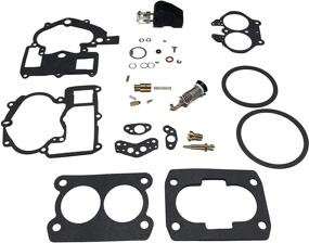 img 2 attached to 🛠️ Optimized Mercruiser Carburetor Repair Rebuild Kit - 3.0L, 4.3L, 5.0L, 5.7L - Mercury Marine