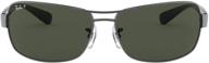 🕶️ ray ban 0rb3379 01004 58 rectangular sunglasses - unparalleled style and protection logo