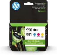 🖨️ original hp 950/951 ink cartridges (4-pack) for hp officejet series - eligible for instant ink логотип