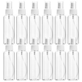 img 4 attached to 💦 ULG Plastic Refillable Atomizer Bottles: Perfect for Your Misty Needs