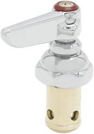 🚰 t&s brass 002714-40 spindle assembly for eterna valve- hot side handle stem replacement, fits all t&s faucets логотип