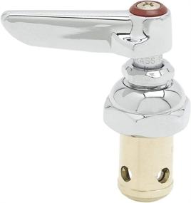 img 2 attached to 🚰 T&S Brass 002714-40 Spindle Assembly for Eterna Valve- Hot Side Handle Stem Replacement, Fits All T&S Faucets