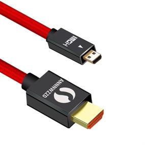 img 3 attached to 🔌 ANNNWZZD Micro HDMI to HDMI Cable 4k 60Hz: GoPro Hero 7 Black, Raspberry Pi 4, Sony A6000 A6300, Nikon B500, Lenovo Yoga 3 Pro - Buy Now!