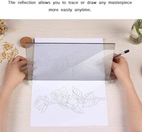 img 2 attached to Transforming Art with DIY Drawing Tracing Pad: Acrylic Comic Reflection Optical Drawing Board for Mobile Phone, Tablet & Computer Projection Copying Station – Ideal Gift for Kids, Students, Sketching