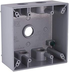 img 1 attached to 🏞️ Bell Outdoor 5337 5 Gang Weatherproof Junction Box