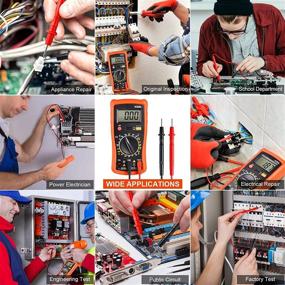 img 1 attached to 🔧 Digital Multimeter - Ounic Volt Meter Tester with Amp Meter, Voltmeter, Circuit Tester, and Resistance Meter