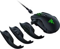 razer naga pro wireless gaming mouse: interchangeable side plates with multiple button configurations, focus+ 20k dpi optical sensor, fastest gaming mouse switch, chroma rgb lighting - shop now! logo