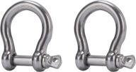 owayoto screw anchor shackle stainless sports & fitness logo