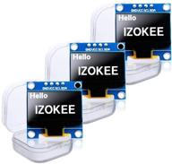 изокее 0.96' i2c iic 12864 oled lcd дисплейный щиток модуль 4 контакта набор (3шт., белый-iic) для arduino raspberry pi: обзор и руководство по покупке логотип