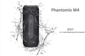 img 1 attached to PhantoMix M4 Rechargeable Bluetooth Waterproof Portable Audio & Video