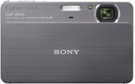 sony cybershot dsc-t700 grey digital camera - 10mp with 4x optical zoom and super steady shot image stabilization logo