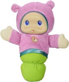 img 4 attached to 🎶 Playskool Play Favorites Lullaby Gloworm Toy Pink - Amazon Exclusive: Soft, Soothing, and Sparkling Toy for Kids!