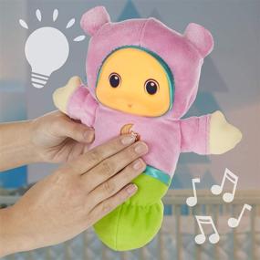 img 1 attached to 🎶 Playskool Play Favorites Lullaby Gloworm Toy Pink - Amazon Exclusive: Soft, Soothing, and Sparkling Toy for Kids!