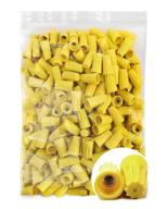 🔌 efficient and reliable: 500pcs yellow wire connector - electrical wire cap логотип