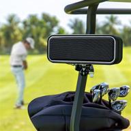 🏌️ ultimate golf cart speaker with mount accessories - 40watts of powerful sound, best golf gifts for men and women, enhanced super bass - perfect golf cart accessory for ezgo club car, ipx7 waterproof, 16 hour playtime logo