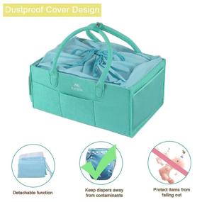 img 2 attached to Organizer Portable Nursery Dustproof Changing