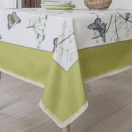 🦋 stylish and durable decorative butterfly tablecloth: resistant and long-lasting tablecloths logo