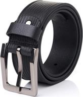 👔 grain leather casual men's accessories: hammer anvil belts логотип