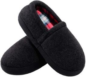 img 4 attached to MIXIN Memory Foam Outdoor Boys' Slippers Shoes