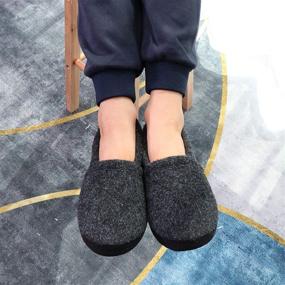 img 3 attached to MIXIN Memory Foam Outdoor Boys' Slippers Shoes