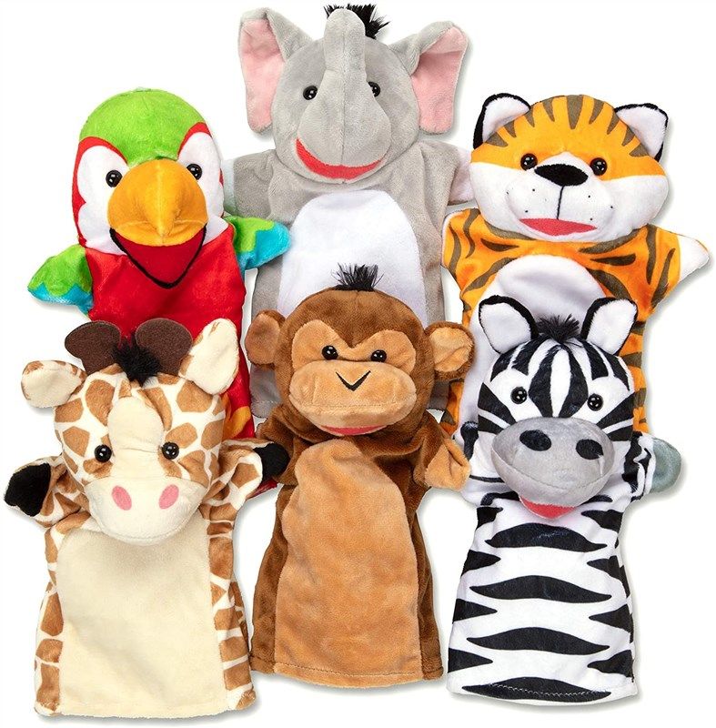 melissa doug safari buddies puppets 로고