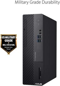img 2 attached to 💻 ASUS ExpertCenter D500SA Small Form Factor Desktop PC, Core i5-10400, 12GB DDR4 RAM, 512GB PCIe SSD, Wi-Fi 6, TPM, Windows 10 Pro, Black, D500SA-AB501