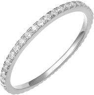 pavoi sterling zirconia stackable eternity women's jewelry logo