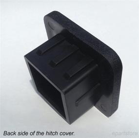 img 2 attached to 🚚 LFPartS 1.25-Inch Trailer Hitch Cover Plug Insert - Carbon Fiber Design for Receivers