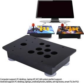 img 3 attached to Enhance Your Arcade Game with ZJchao Acrylic Panel and Case DIY Set Kits Replacement