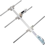 📡 hys outdoor yagi antenna: long range uhf 7dbi aerial + u-type mounting bracket - ideal for handheld radio, mobile radio, repeater, and other uhf 400-470mhz devices logo