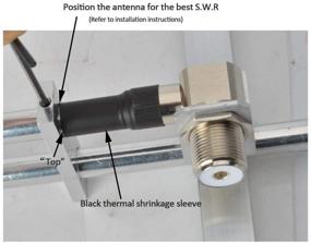 img 1 attached to 📡 HYS Outdoor Yagi Antenna: Long Range UHF 7dbi Aerial + U-Type Mounting Bracket - Ideal for Handheld Radio, Mobile Radio, Repeater, and Other UHF 400-470Mhz Devices