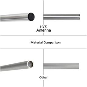 img 3 attached to 📡 HYS Outdoor Yagi Antenna: Long Range UHF 7dbi Aerial + U-Type Mounting Bracket - Ideal for Handheld Radio, Mobile Radio, Repeater, and Other UHF 400-470Mhz Devices