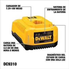 img 3 attached to ⚡ DEWALT DC9310 1-Hour Fast Charging Charger for 7.2V-18V Battery - Efficient Power Solutions